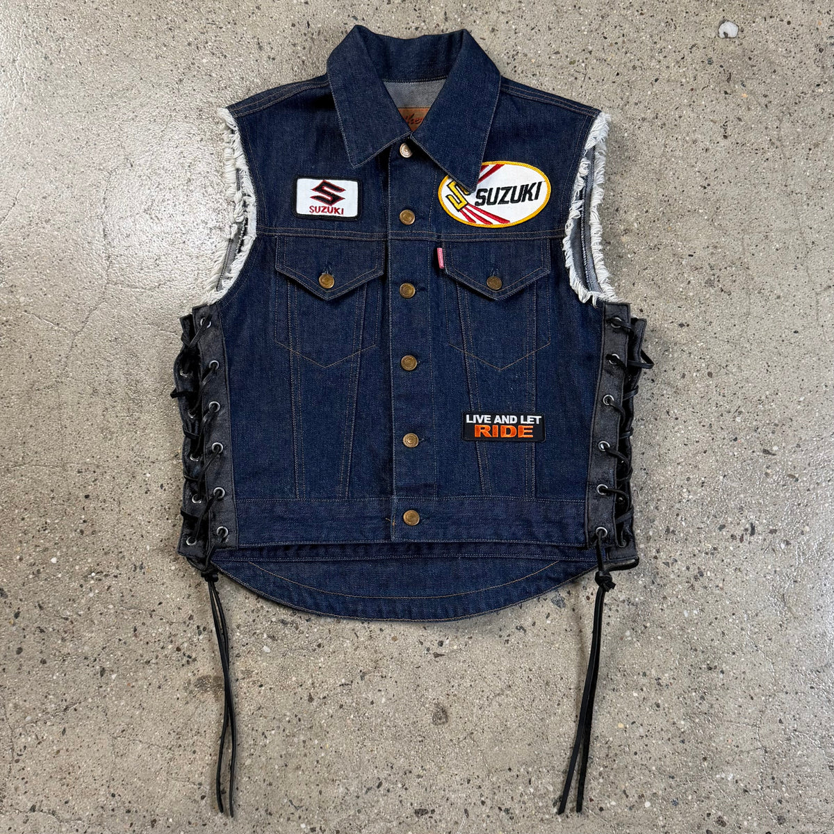 Kadoya Denim Vest tops