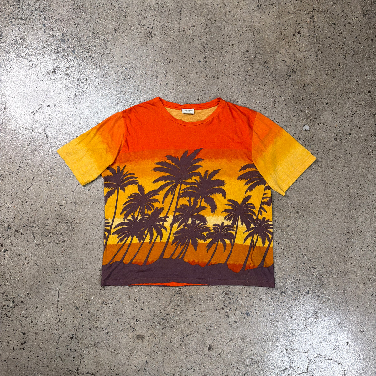 Saint Laurent Paris SS 2016 'Surf Sound' Tee