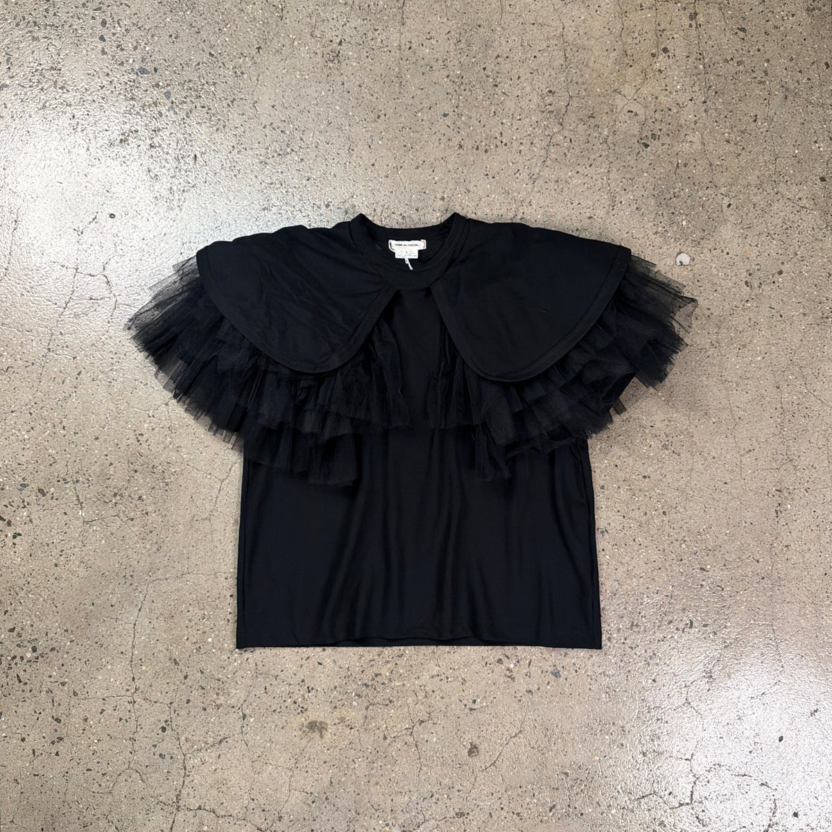CDG Sheer Tulle Top