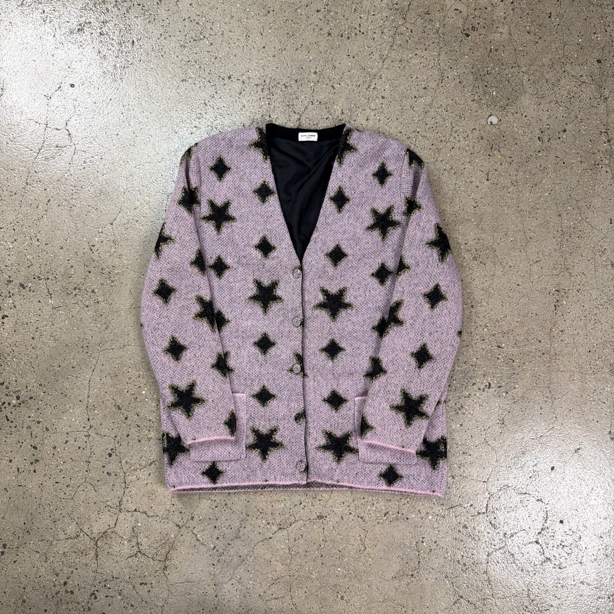 Saint Laurent FW16 Star Cardigan