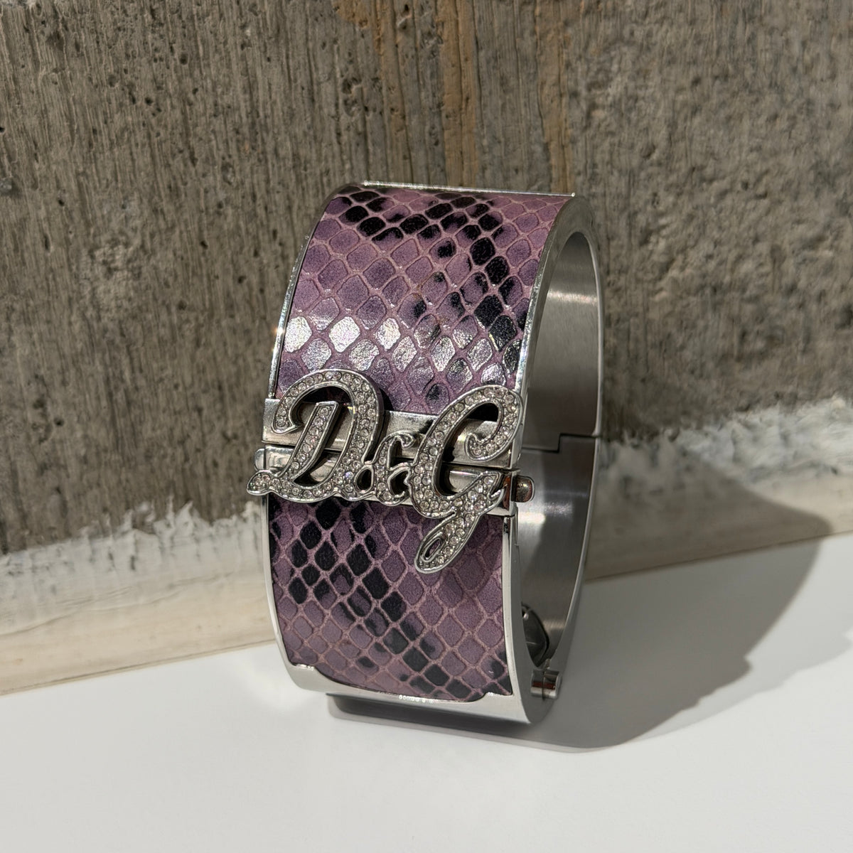 D&G Snakeskin Bracelet/Watch