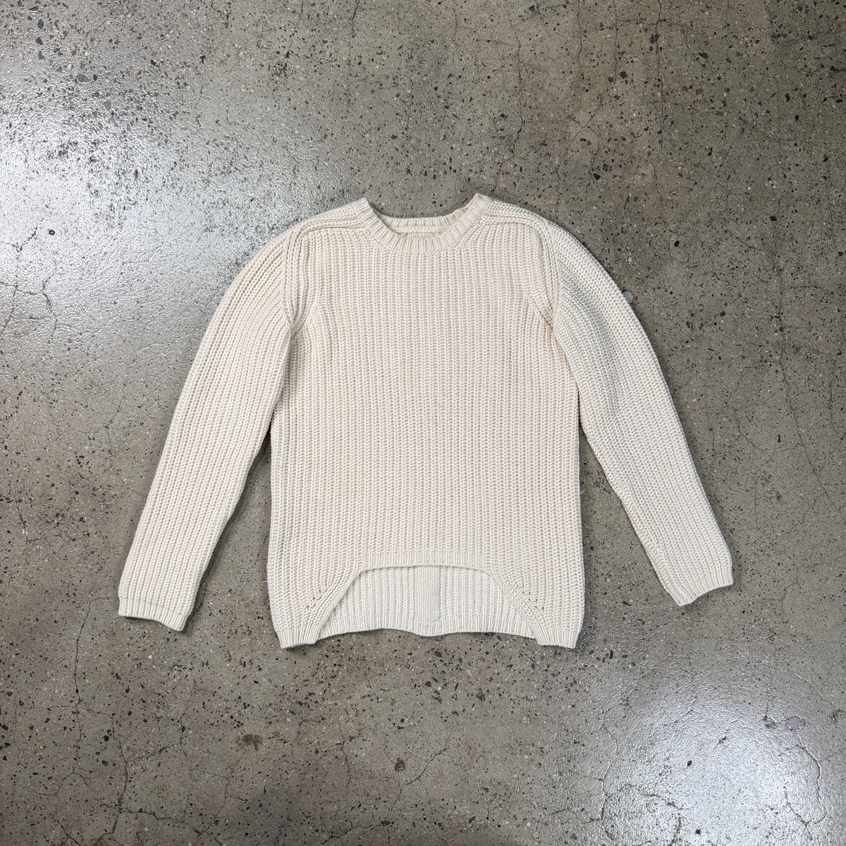 Rick Owens FW15 Sphinx Cable Knit Sweater