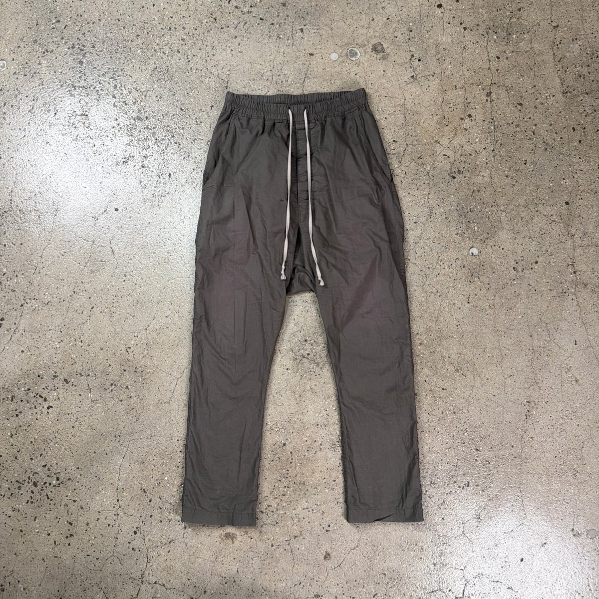Rick Owens SS18 Dirt Dropcrotch Pants