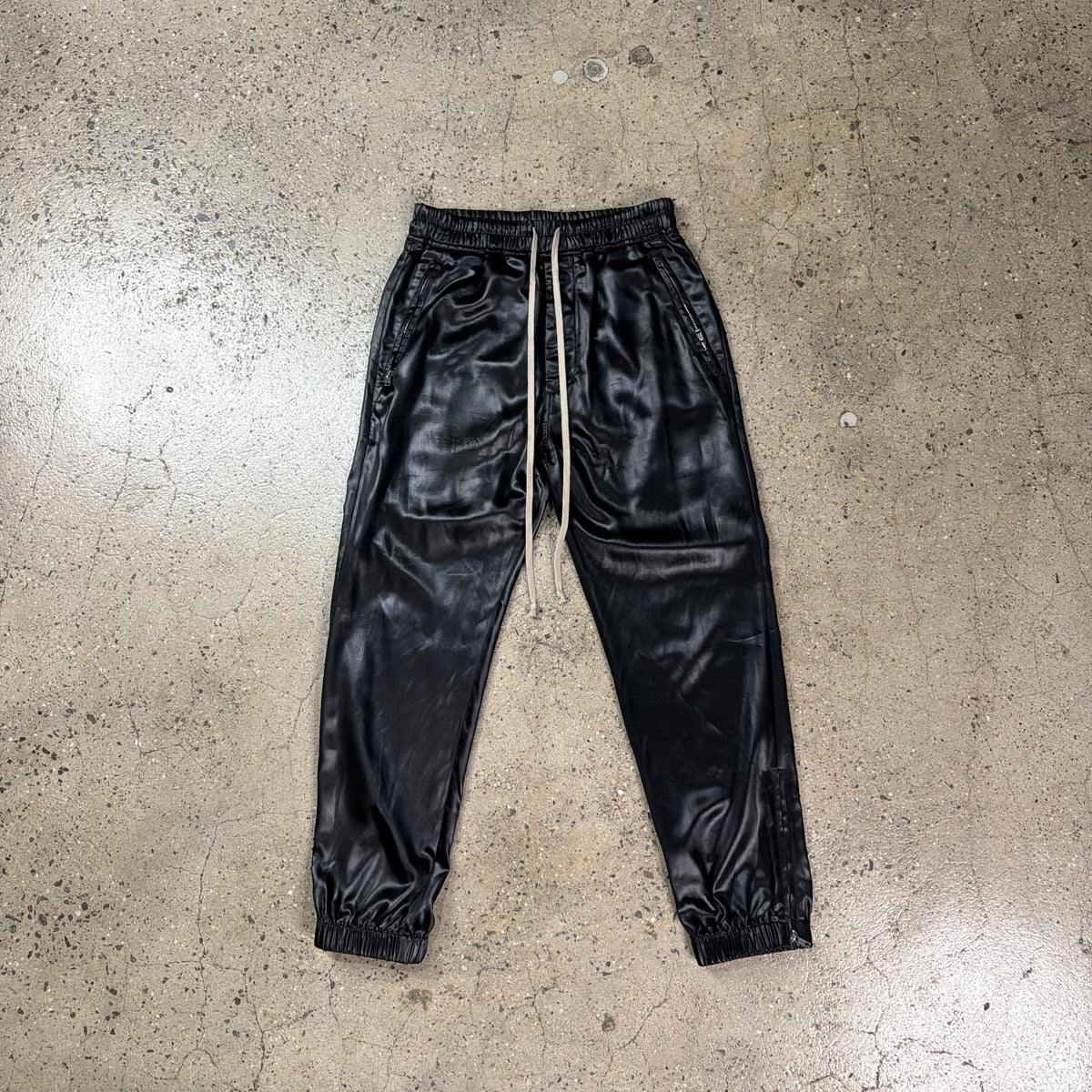 Rick Owens Satin Track Pants