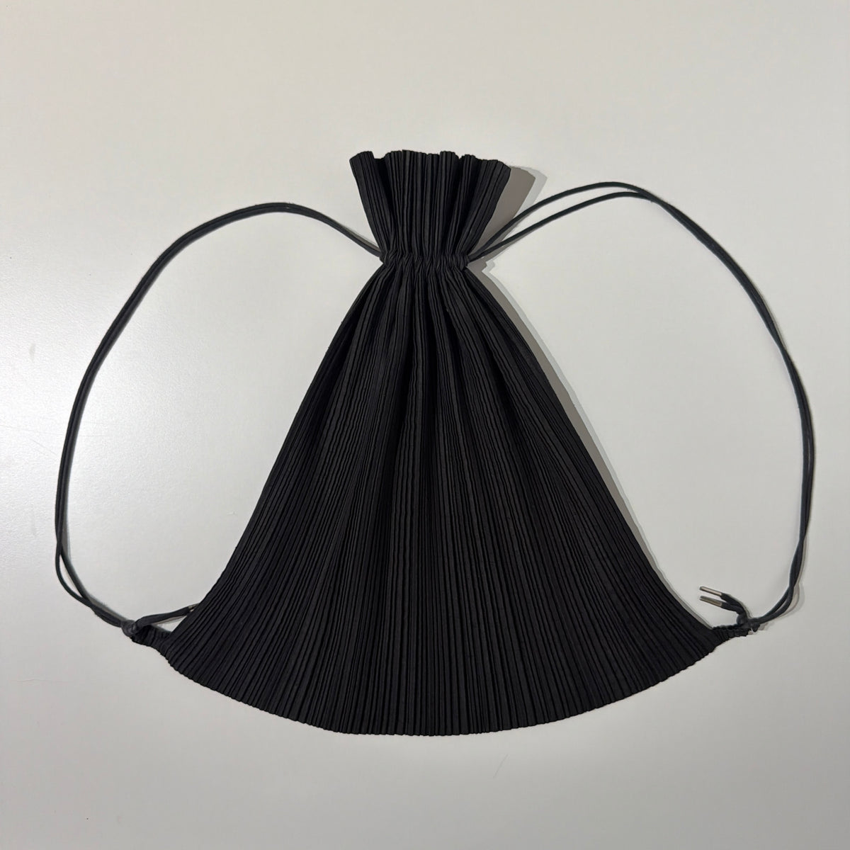 Issey Miyake Pleated Drawstring Bag