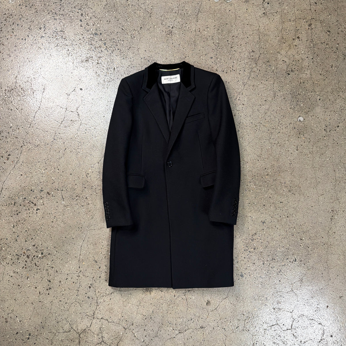 Saint Laurent Chesterfield Coat