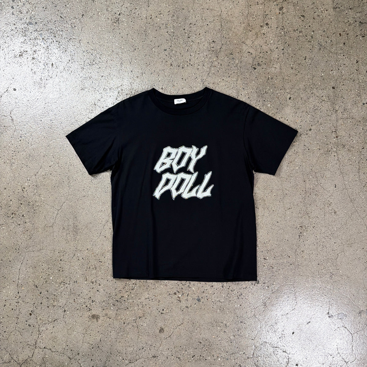 Celine FW22 Studded Boy Doll Tee