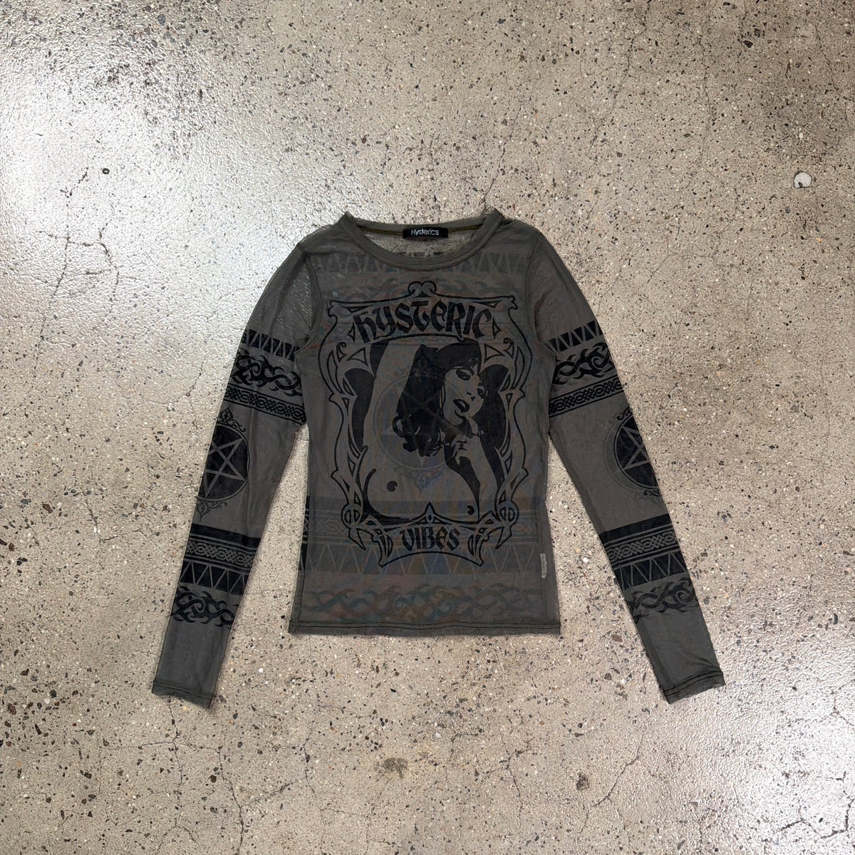 Hysteric Glamour Mesh Top