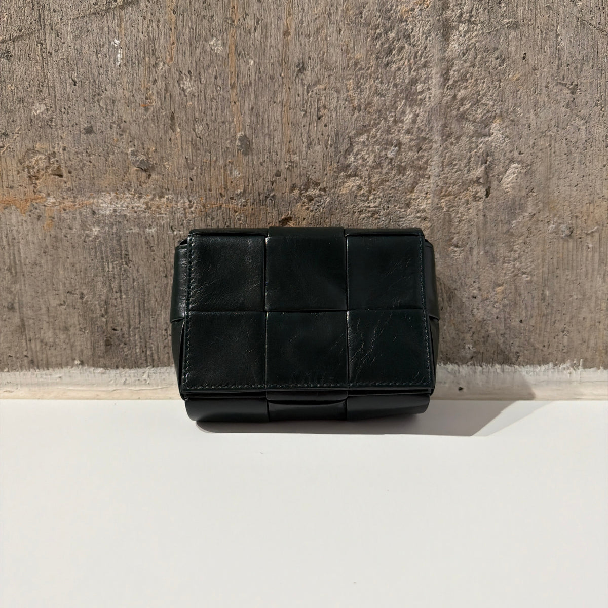 Bottega Veneta Woven Mini Cassette Bag