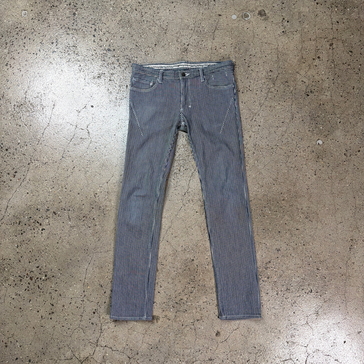 Number Nine Striped Jeans