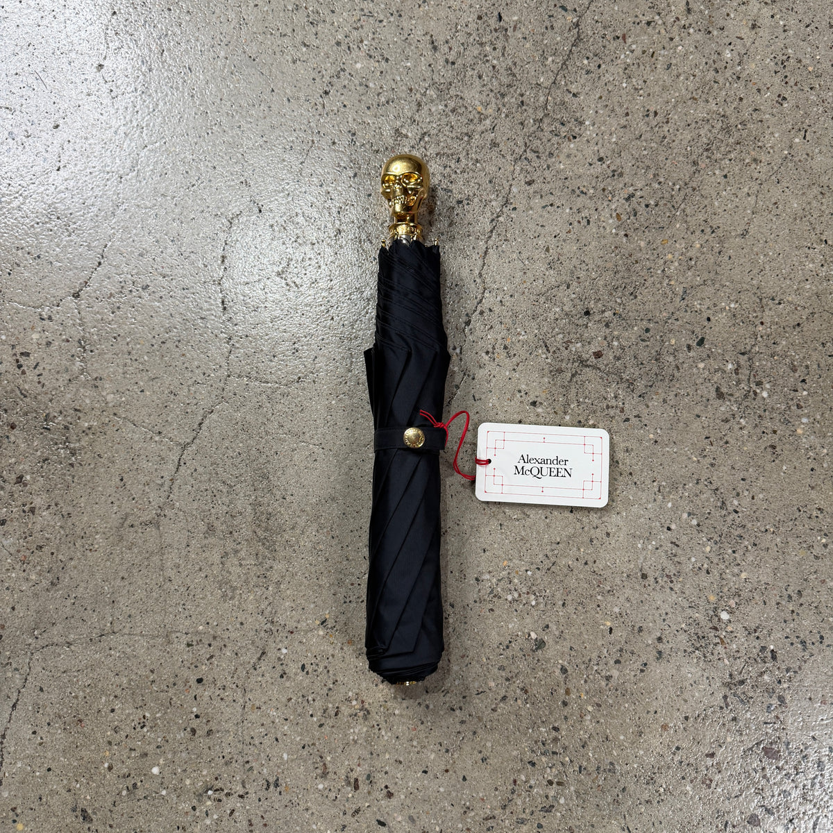 Alexander McQueen Skull Folded Umbrella