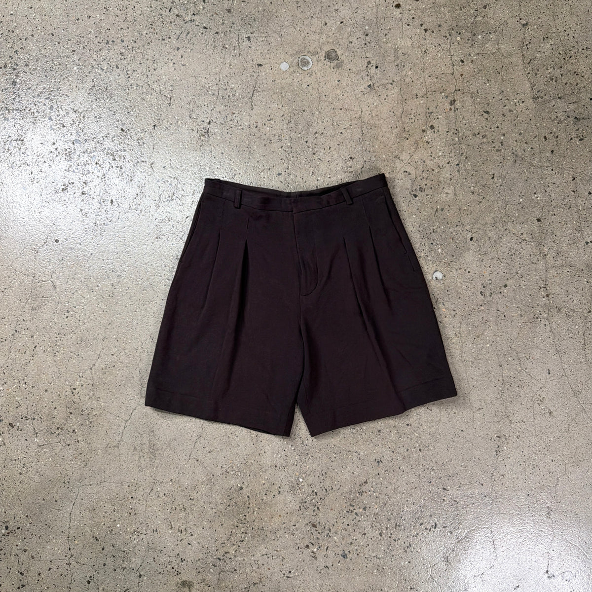Givenchy FW11 Look 19 Pleated Knit Shorts