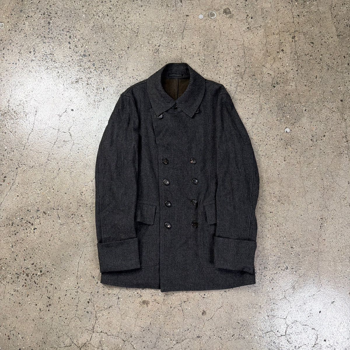 Yohji Yamamoto Peacoat
