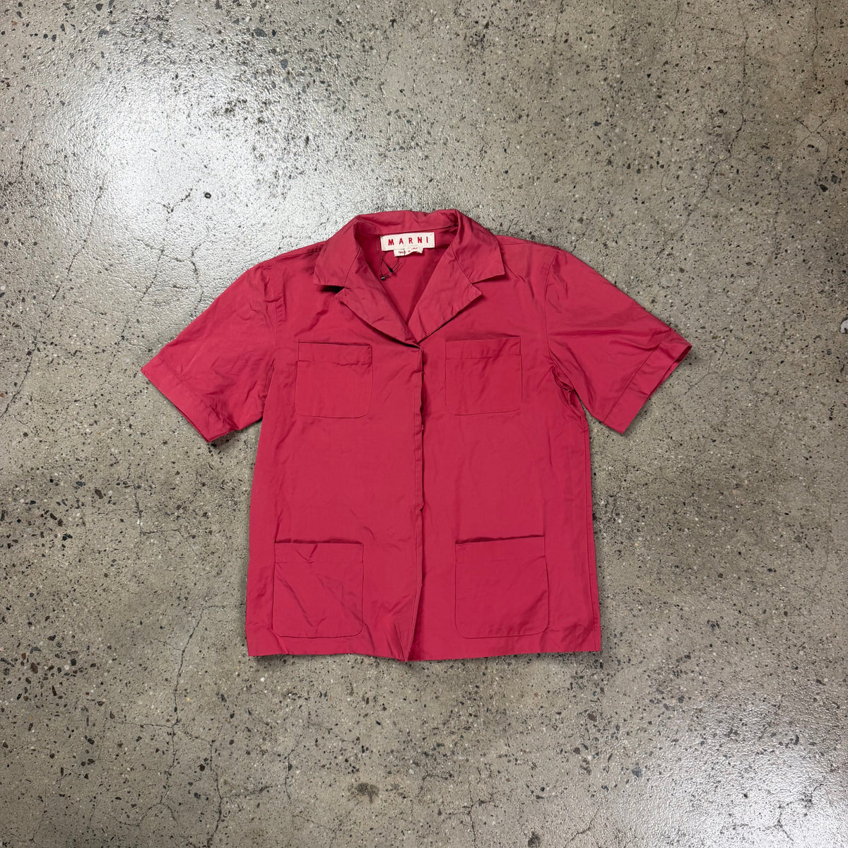 Marni Camp Collar Shirt