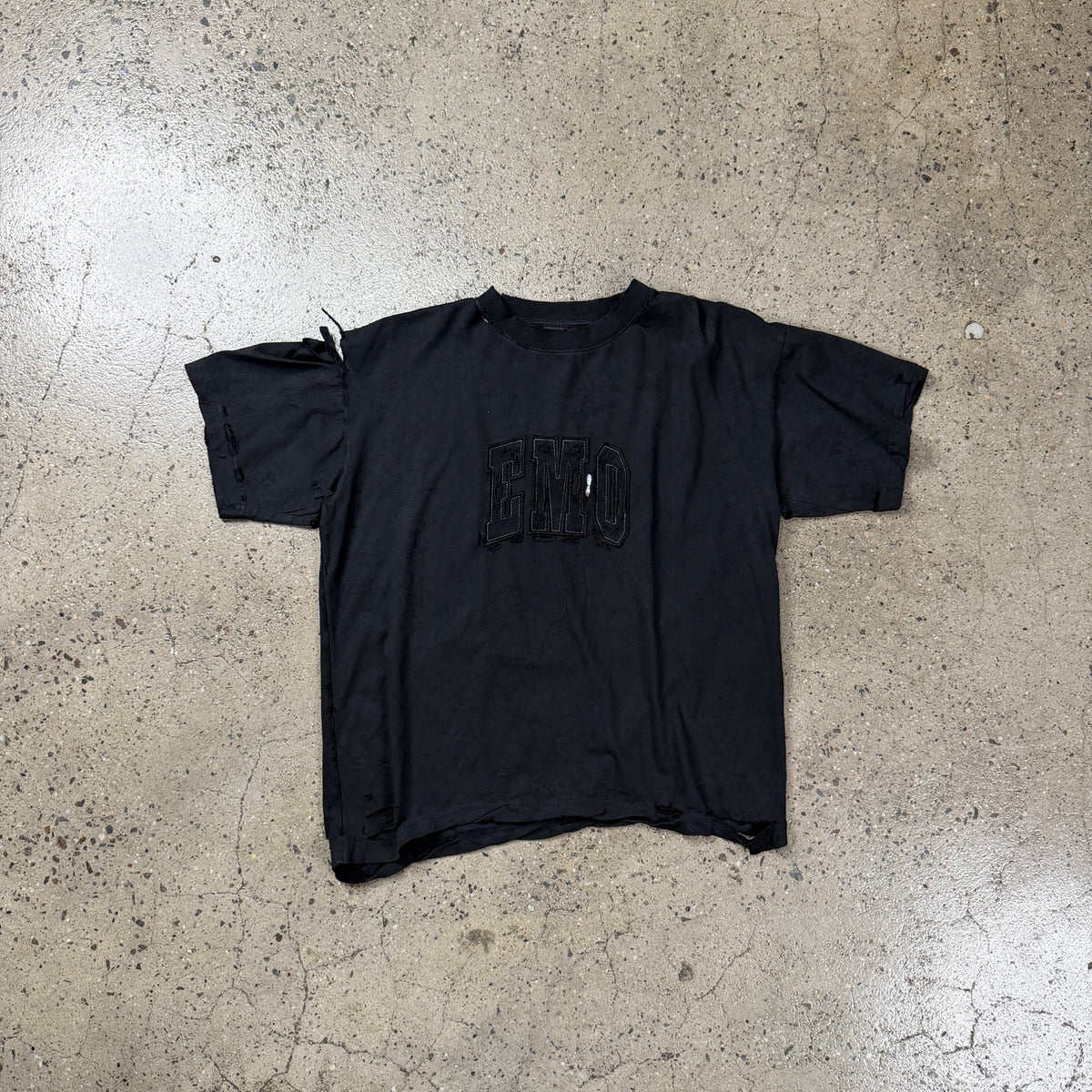 Balenciaga Emo Distressed Tee
