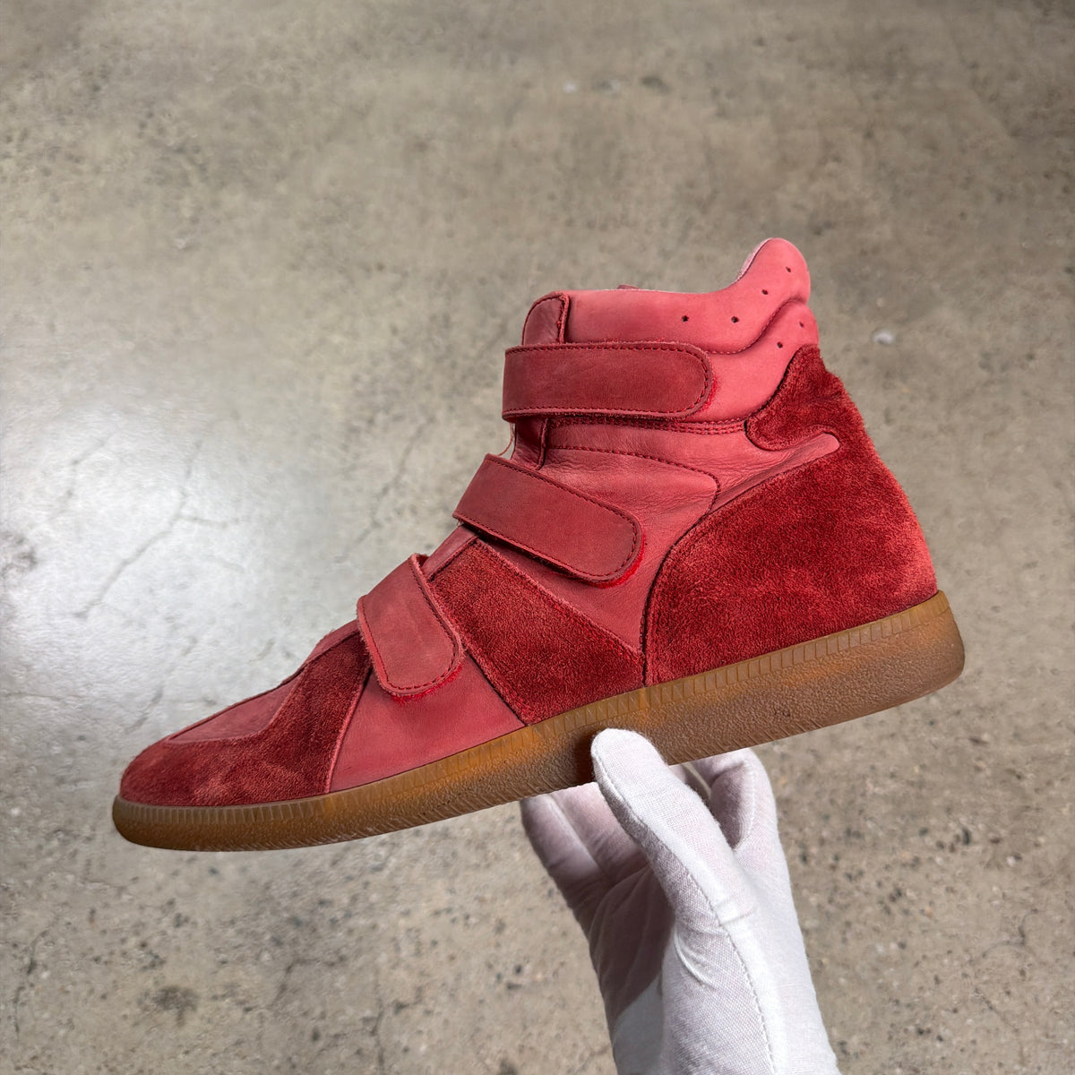 Maison Martin Margiela Triple Strap Gat High Sneakers