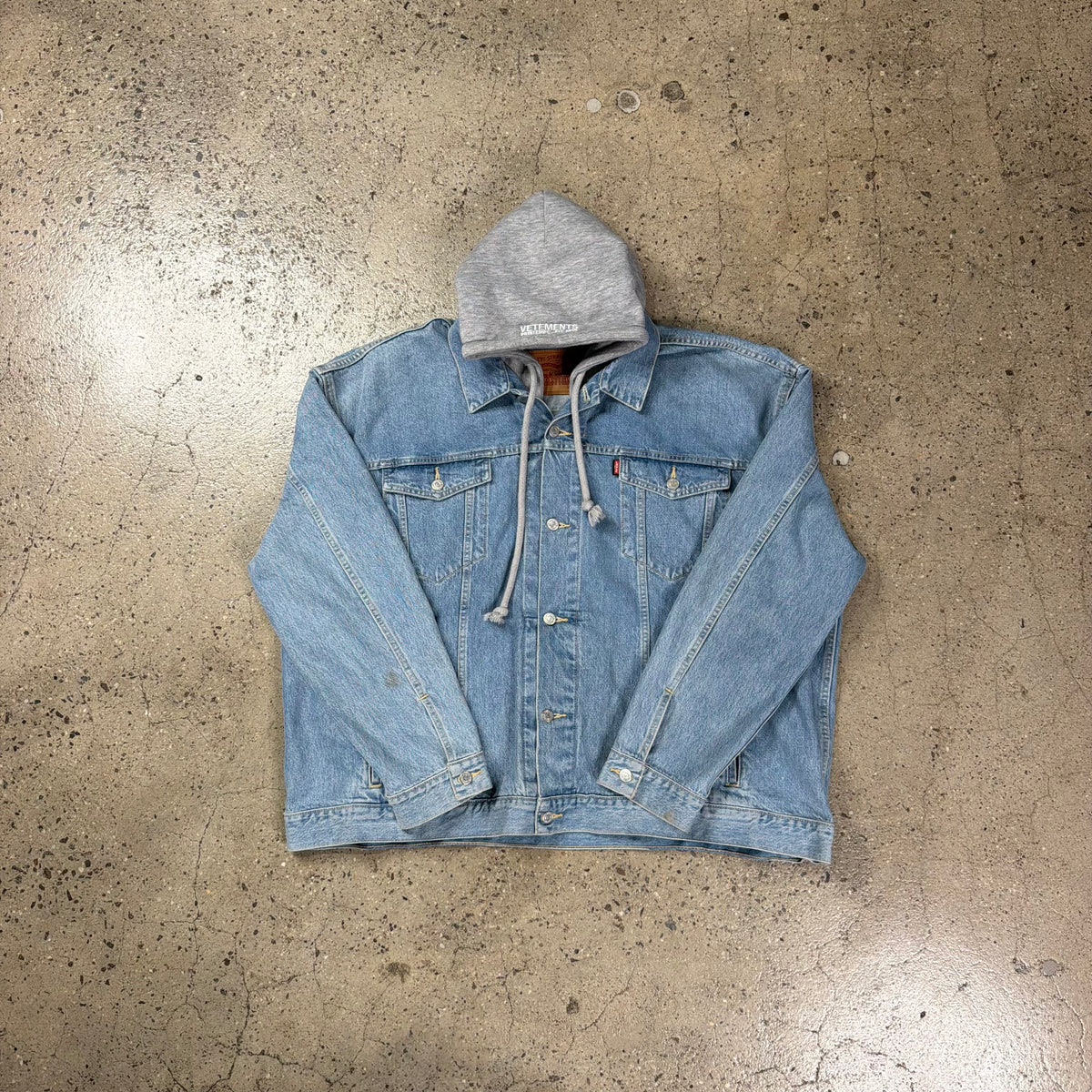 Vetements X Levi’s Hooded Denim Jacket