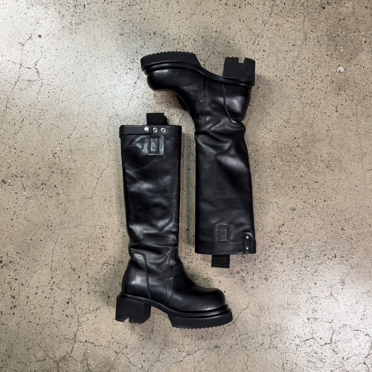Rick Owens Bogun Platform Boot