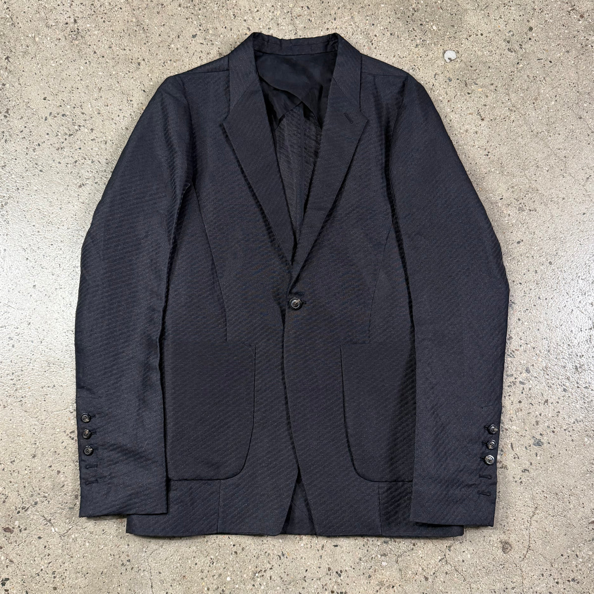 Rick Owens SS18 Sheer Blazer