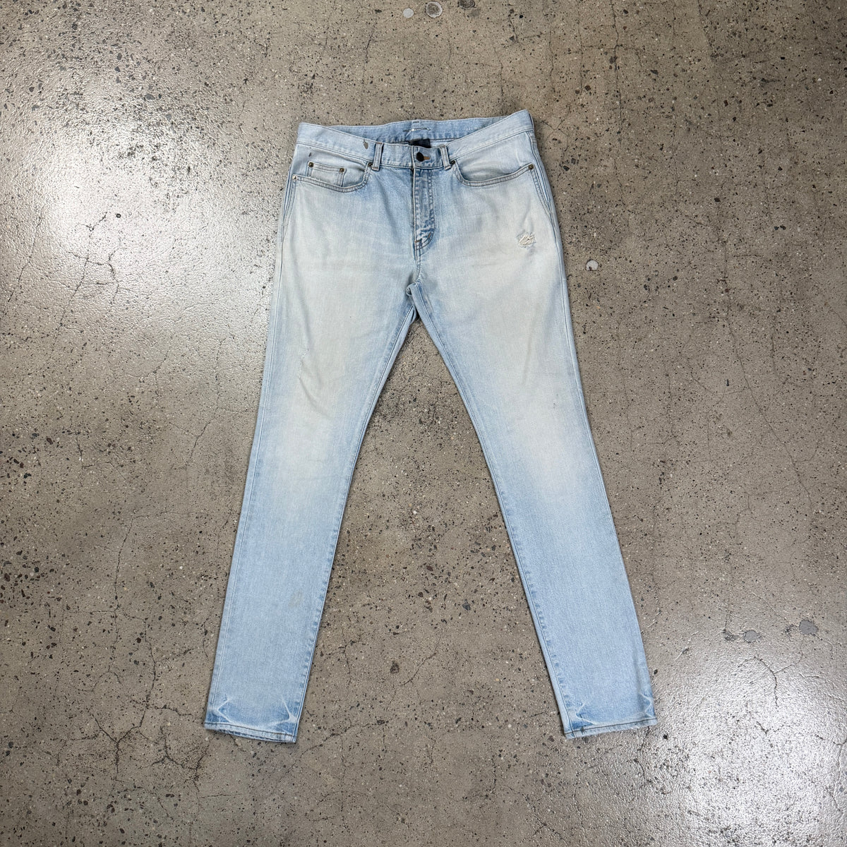 Saint Laurent Distressed D02 Jeans