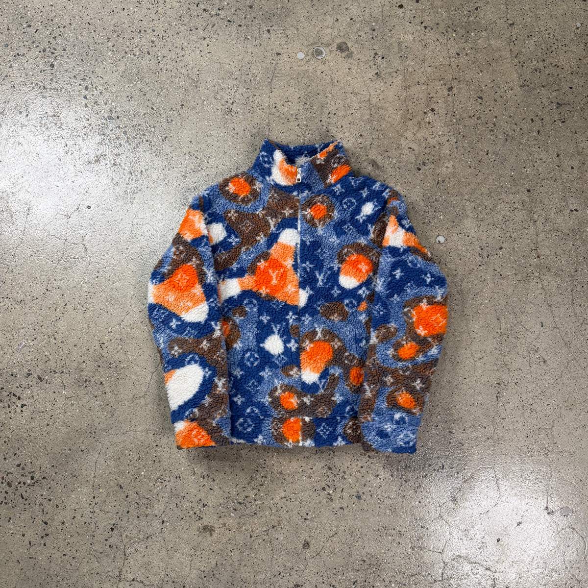 Louis Vuitton Jacquard Camo Fleece