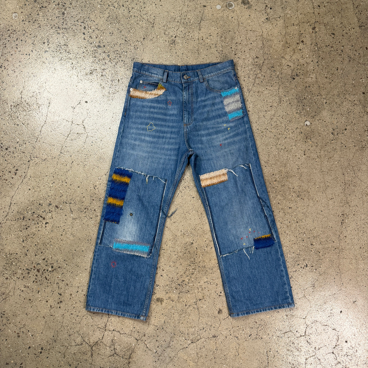 Marni Patchwork Jeans