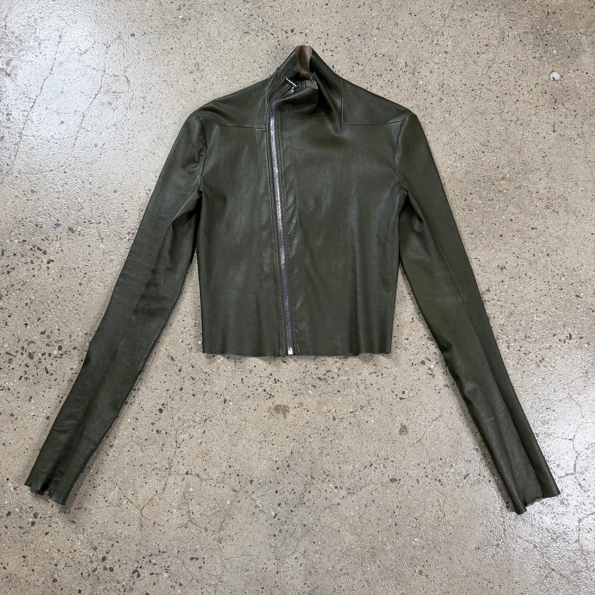 Rick Owens Gethsemane Gary Leather Jacket S outerwear