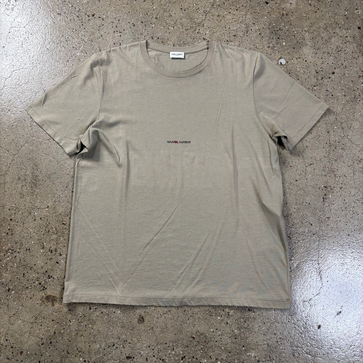 Saint Laurent Vintage Style Logo Tee