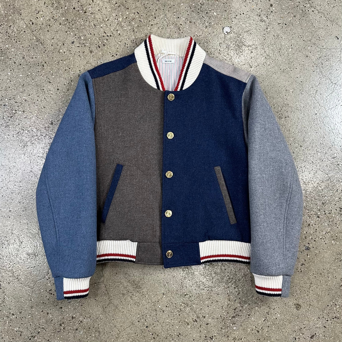 Thom Browne Multi-Color Bomber Jacket