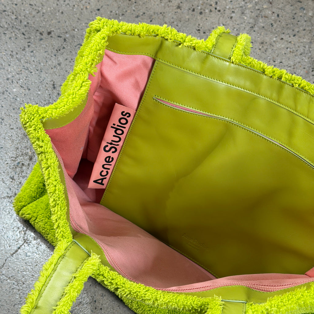 Acne Studios Fleece Tote Bag