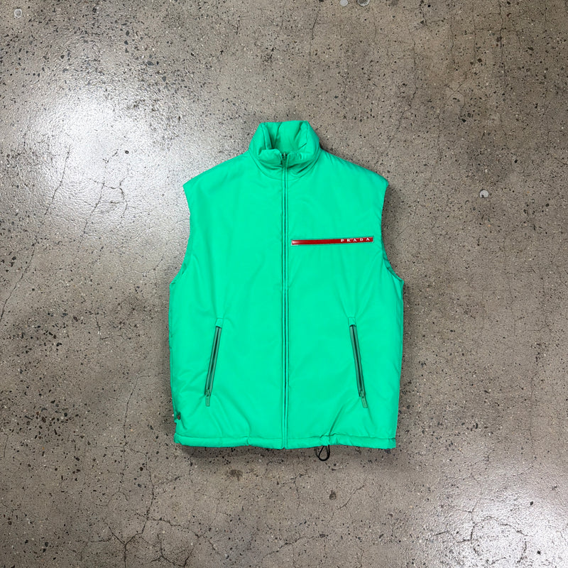 Prada Linea Rossa Reversible Puffer Vest