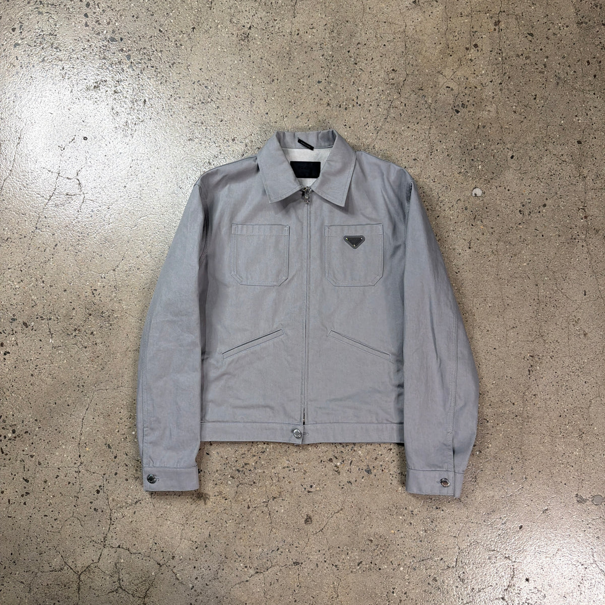 Prada Denim Blouson Jacket