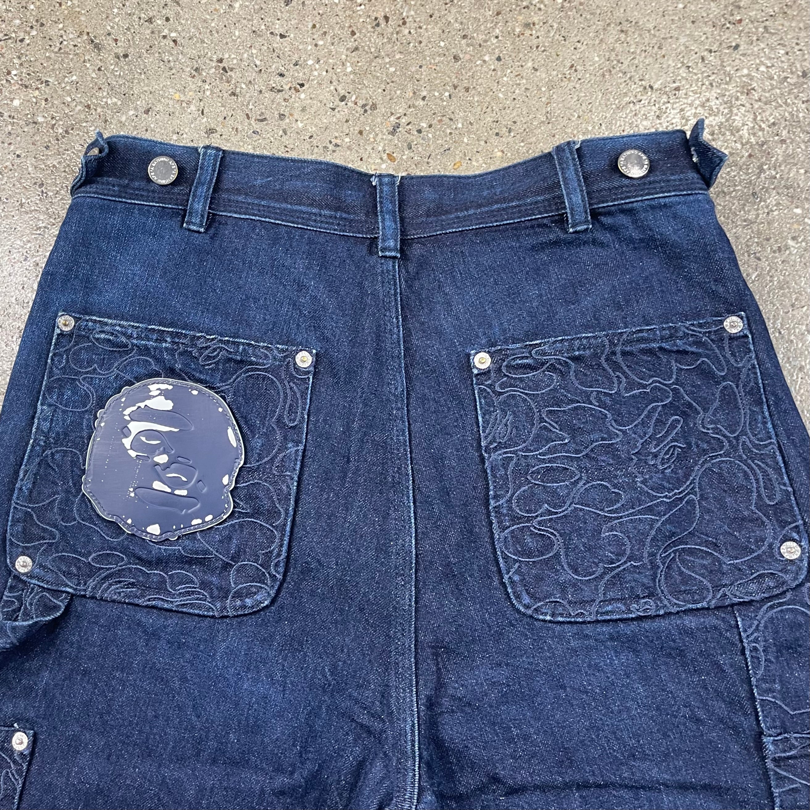 Bape Carpenter Denim Pants