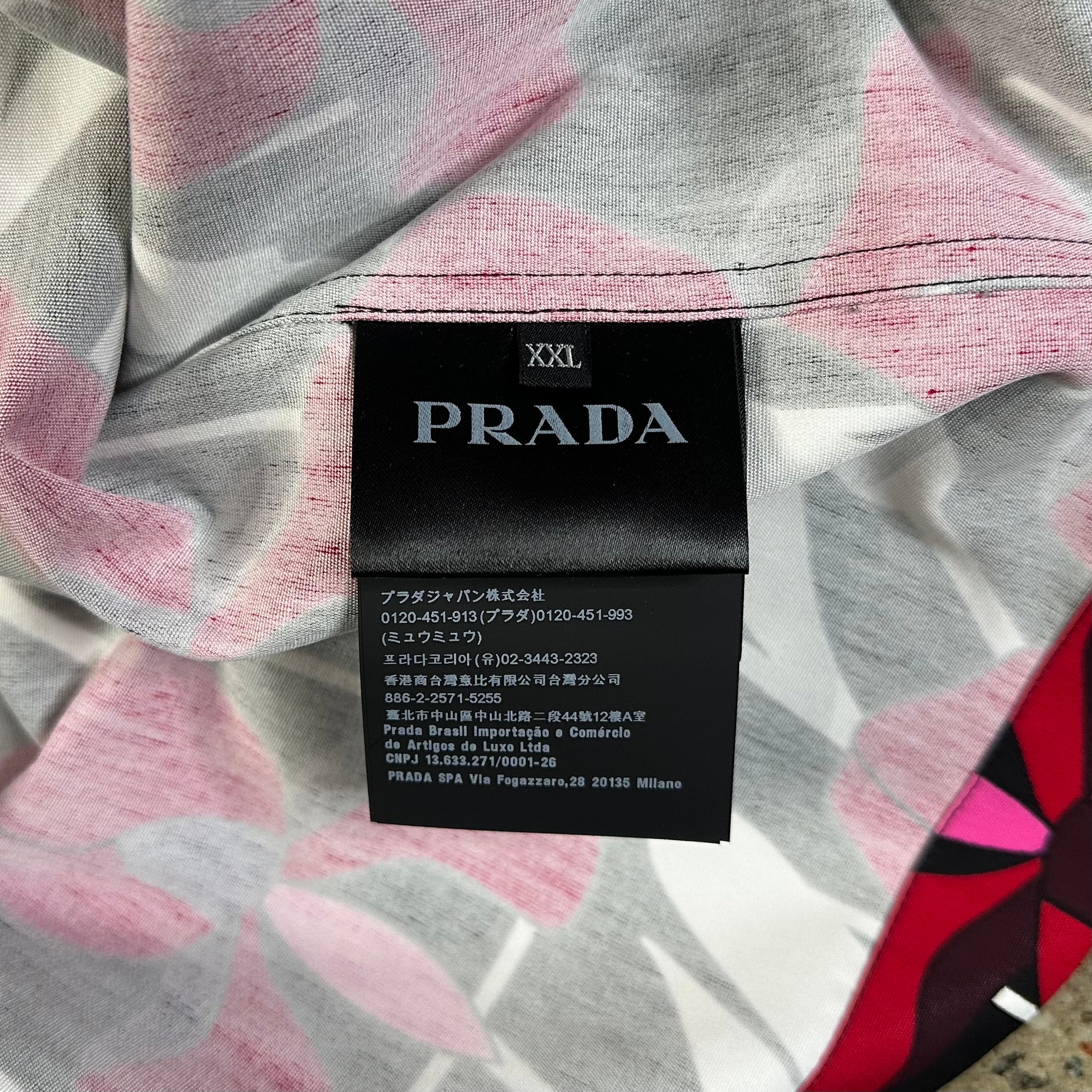 Prada Double Match Heavy Cotton Shirt