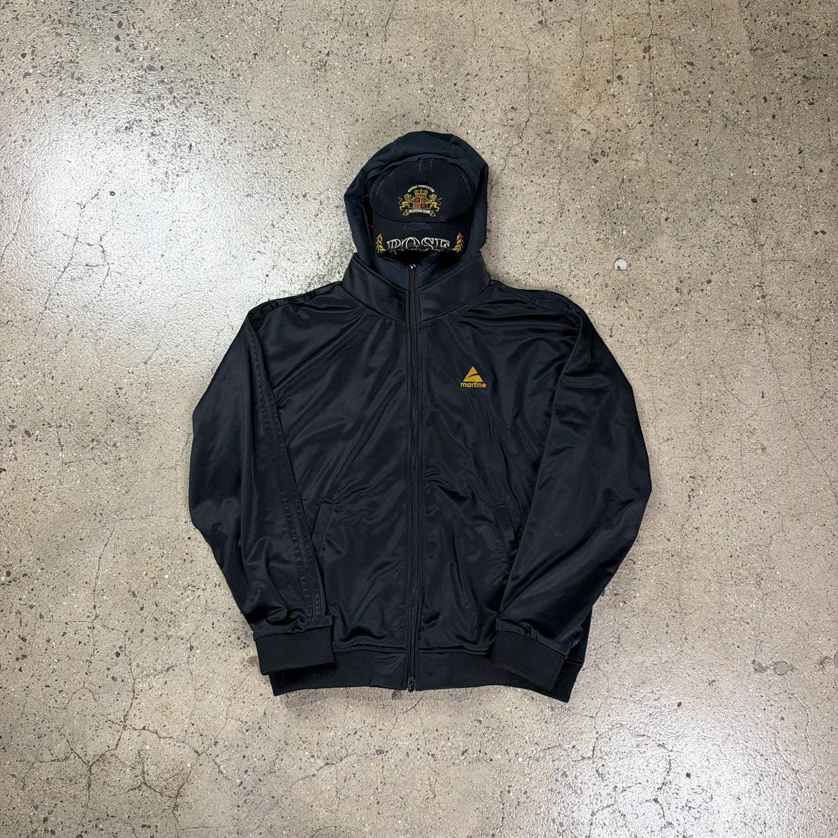 Martine Rose SS26 Hood Cap Track Jacket