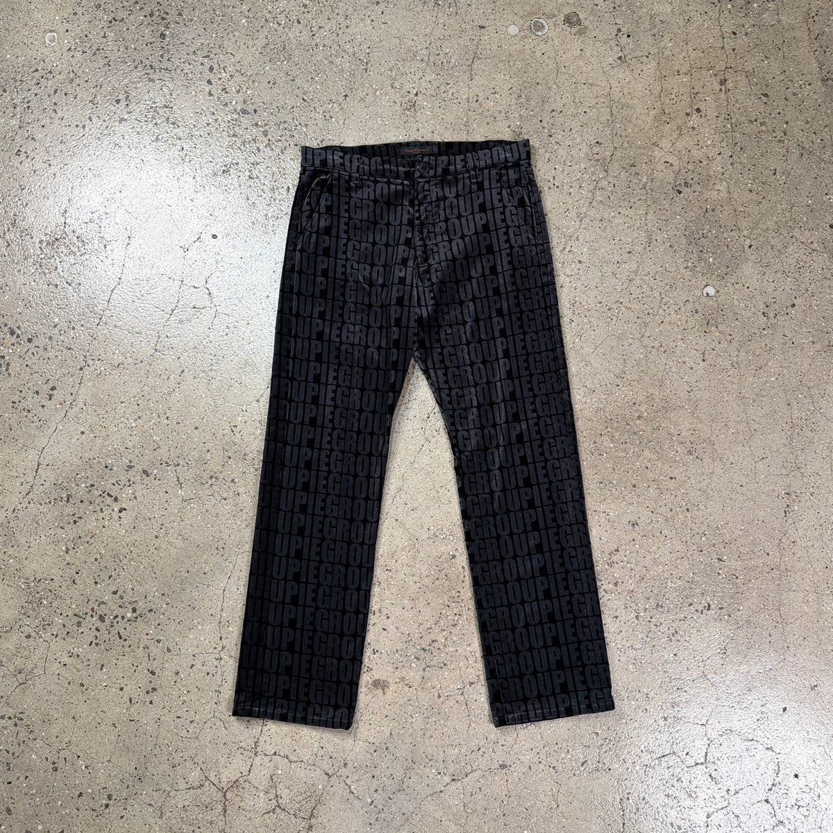 Undercover AW02 Groupie Velour Pants