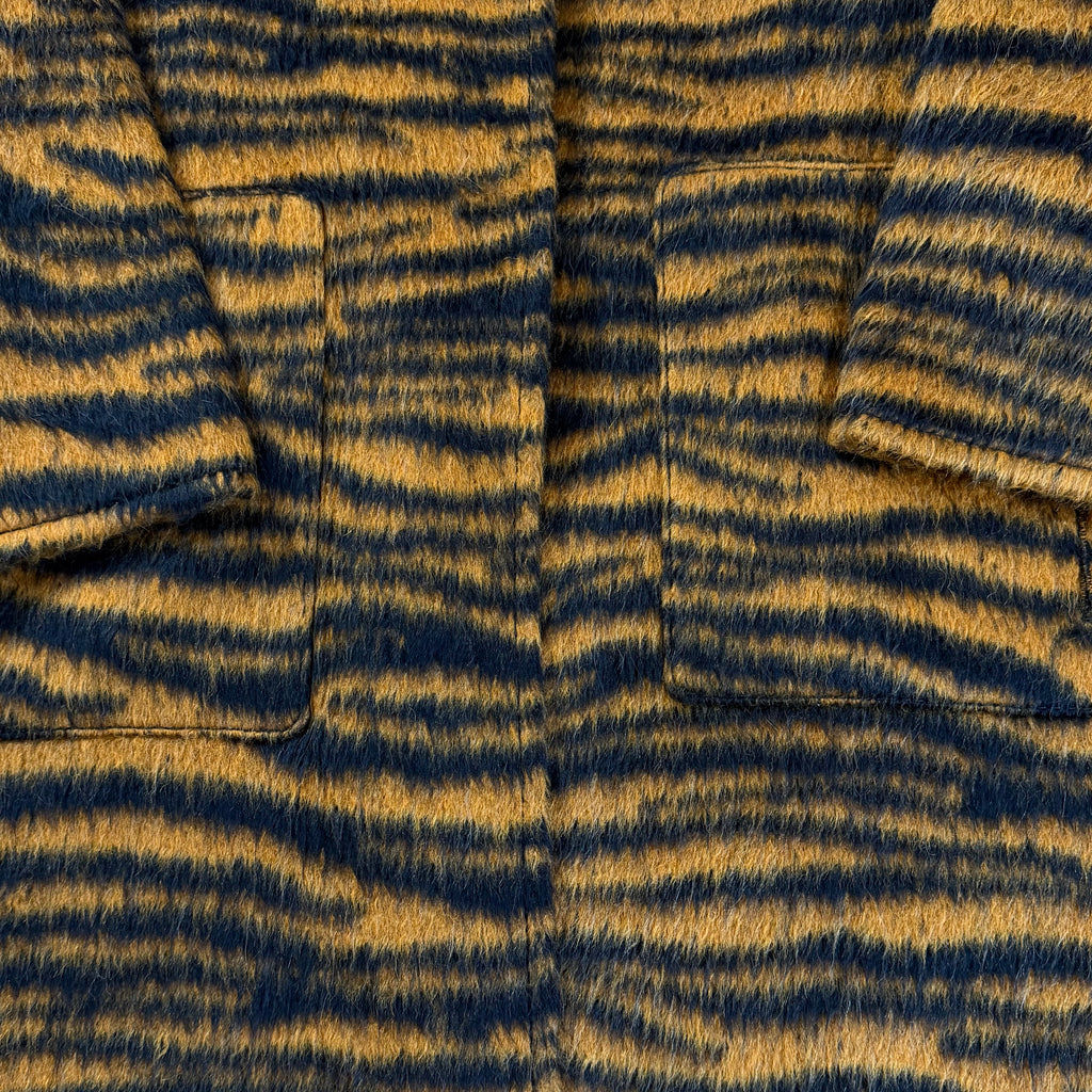 Bottega Veneta Tiger Stripe Coat