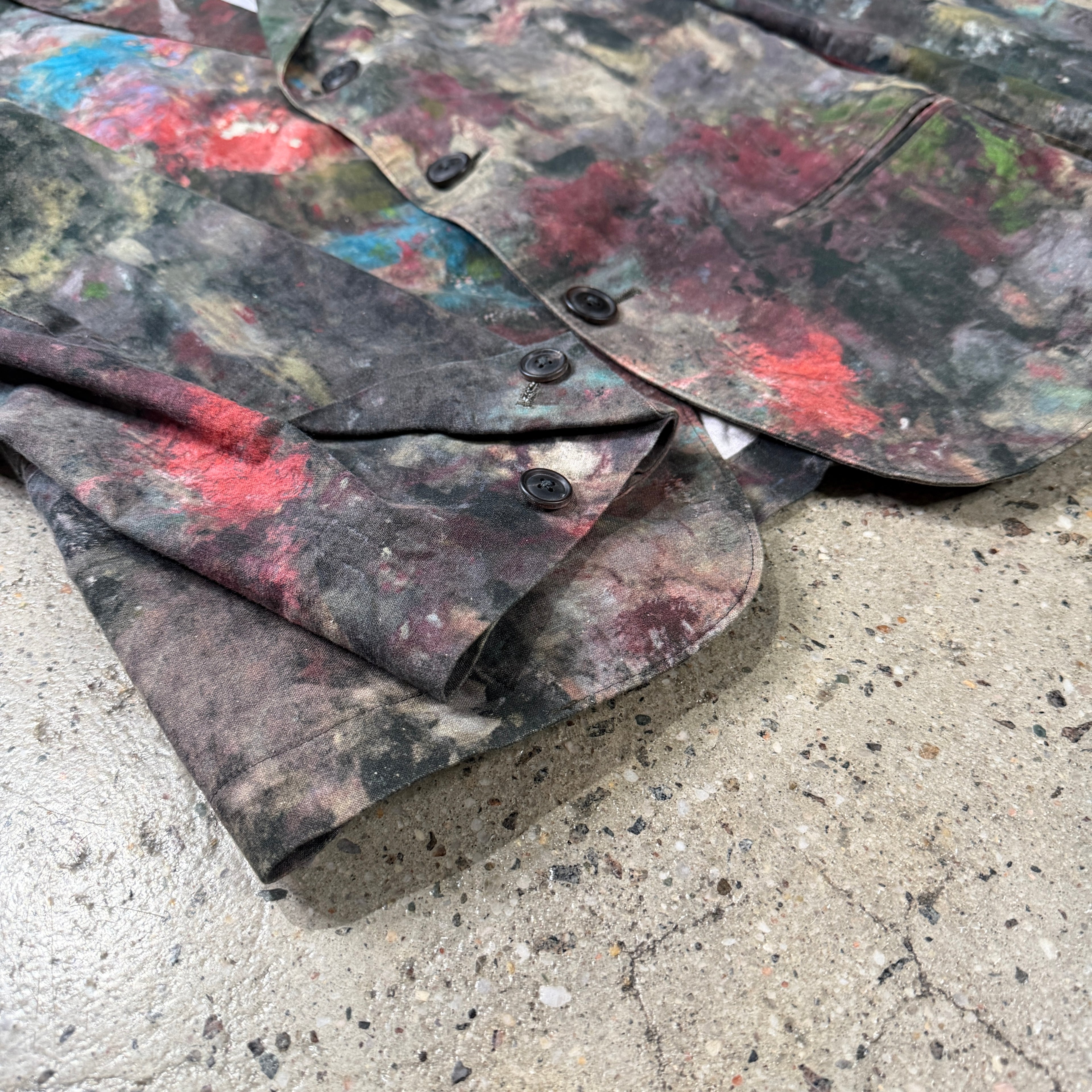 Yohji Yamamoto SS18 Paint Splatter Suit