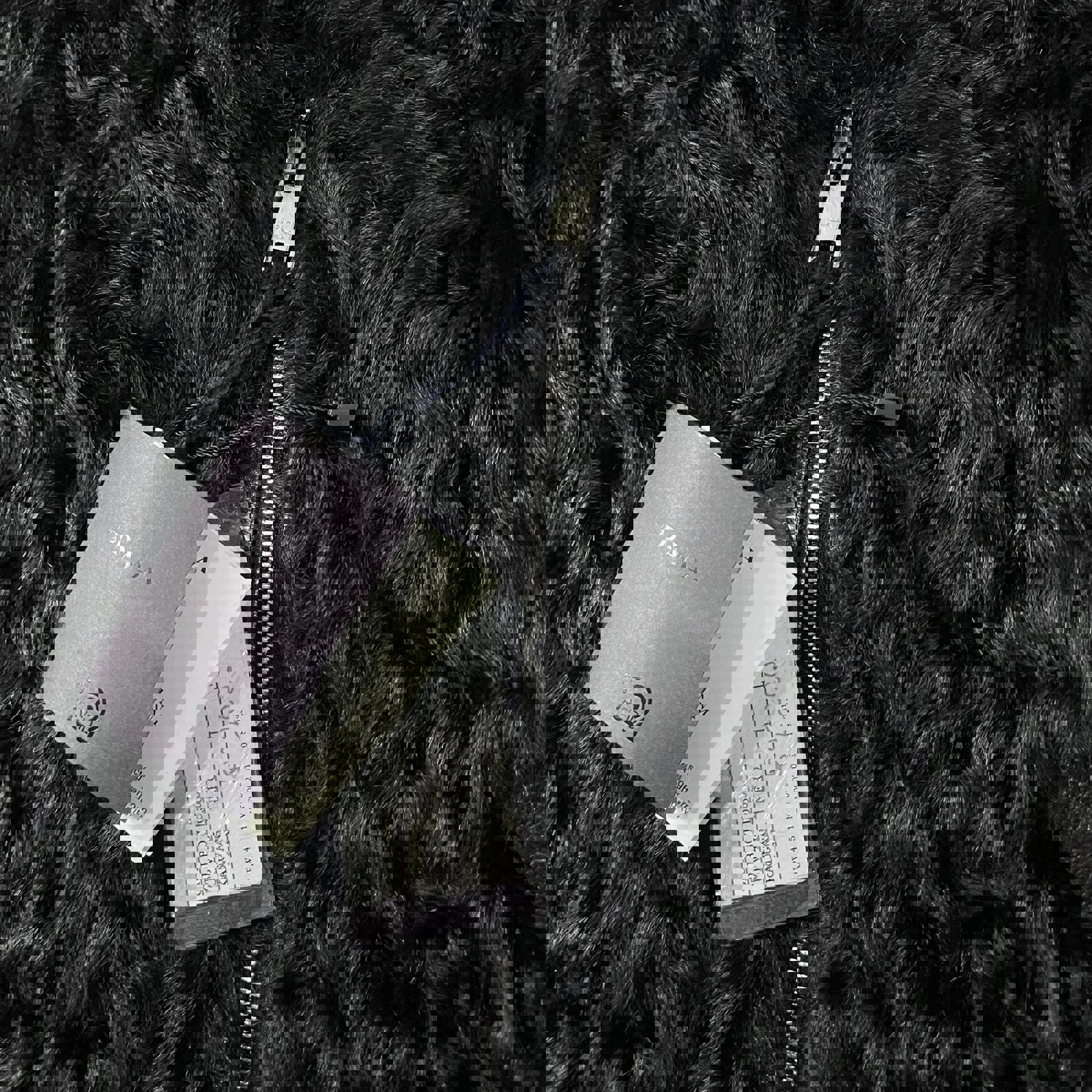 Prada Kalgan Fur Jacket XXL / Black