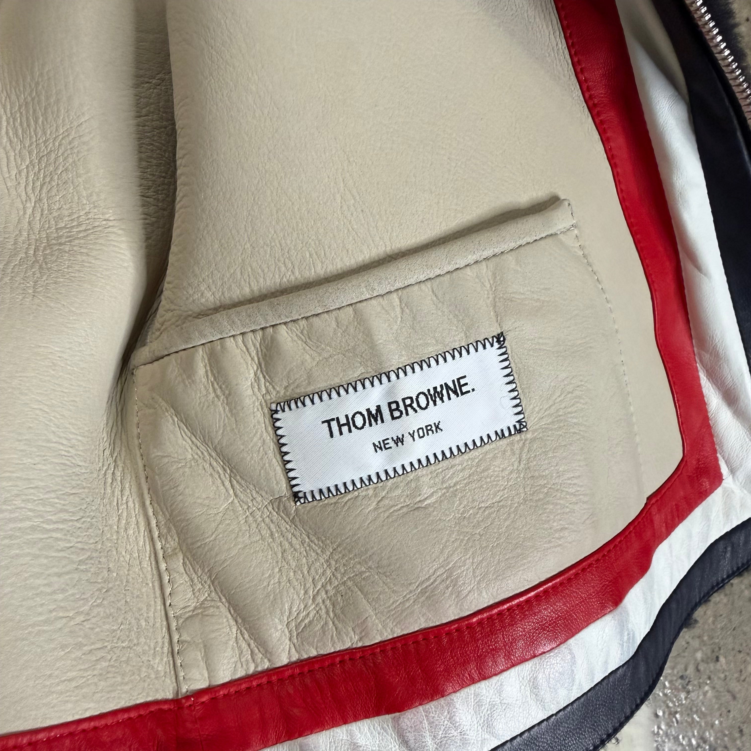 Thom Browne Shearling Cropped Jacket 42 outerwear