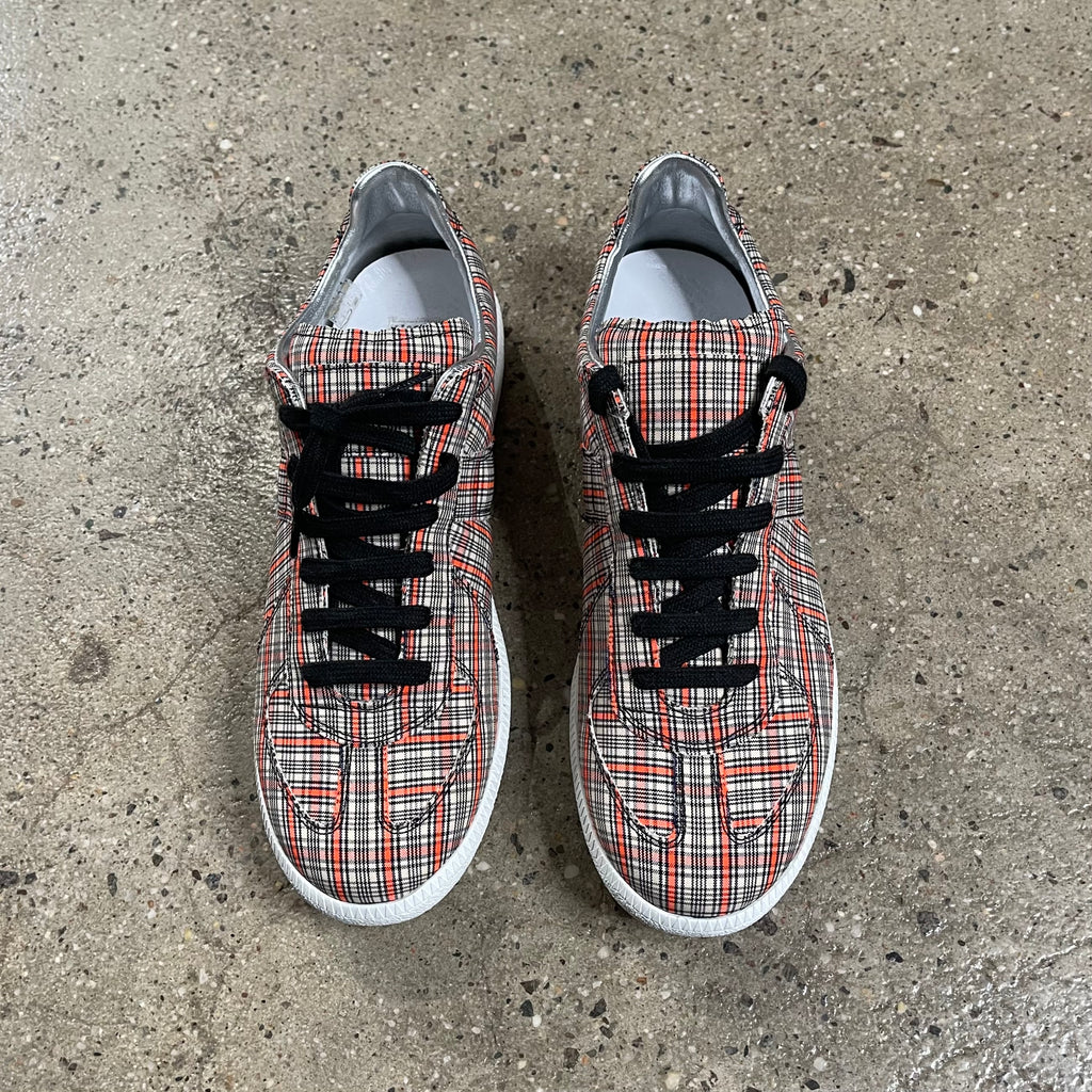 Maison Margiela Plaid Gat Sneakers