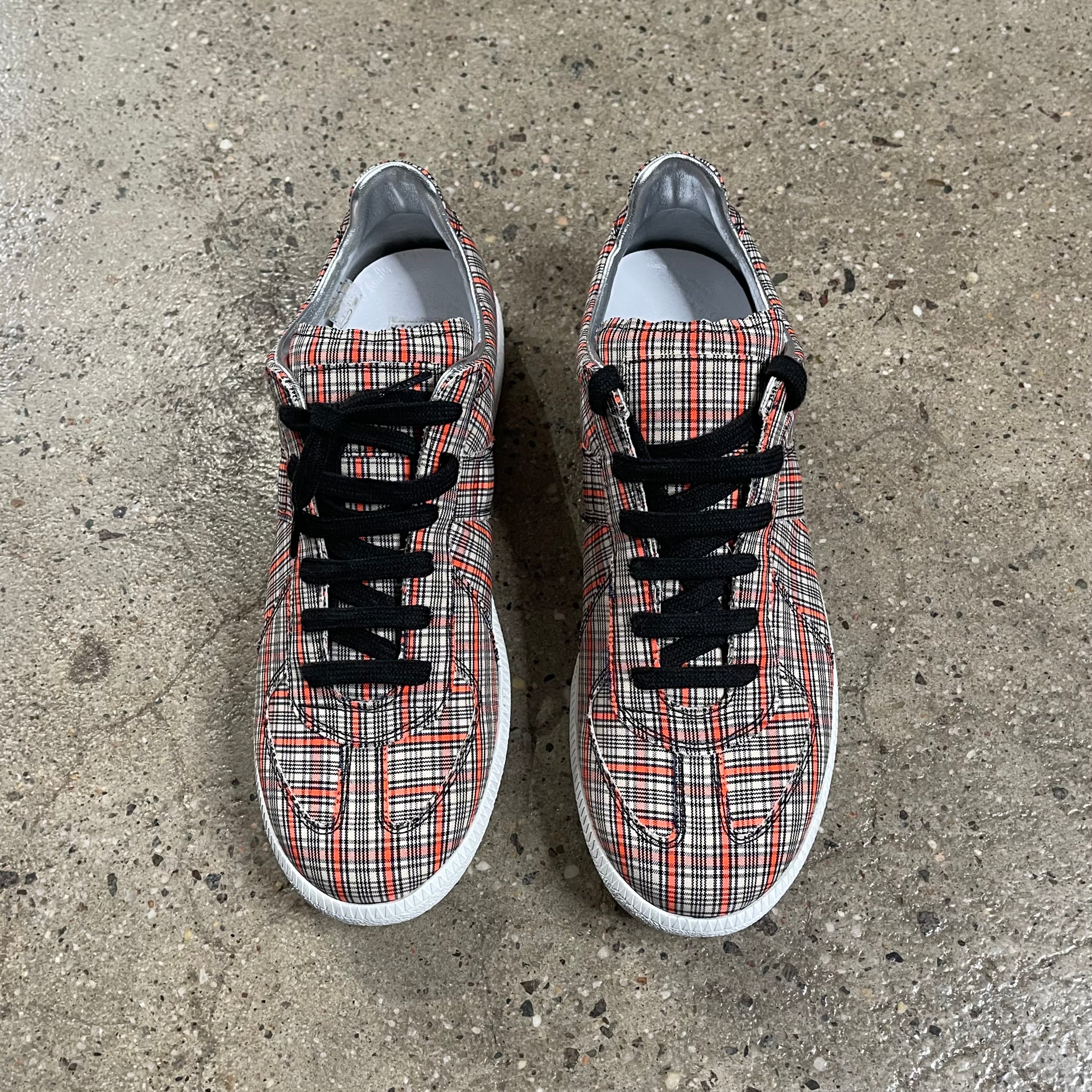 Maison Margiela Plaid Gat Sneakers