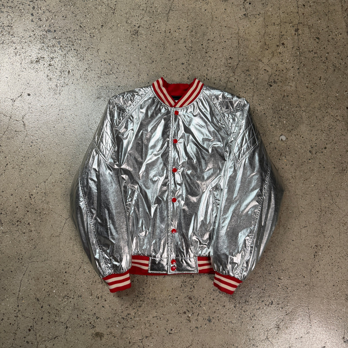 Celine FW23 Metallic Teddy Jacket