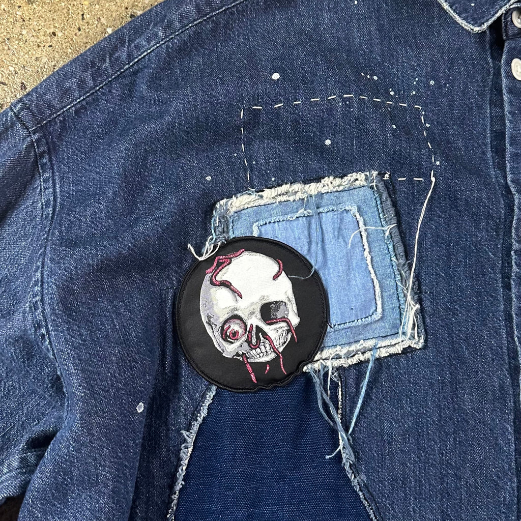 Kidill Edwin Patchwork Denim Shirt