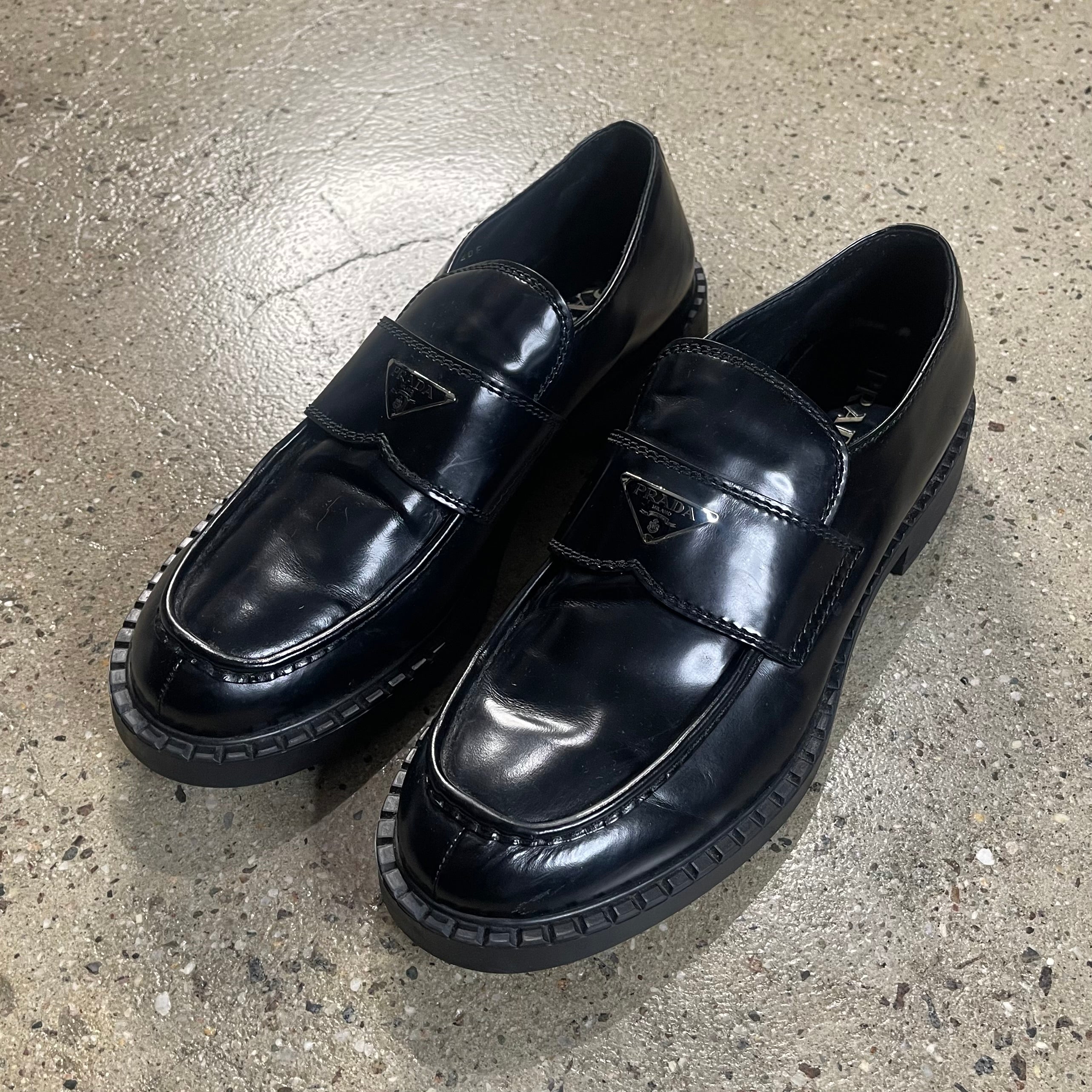 Prada Patent Leather Loafers