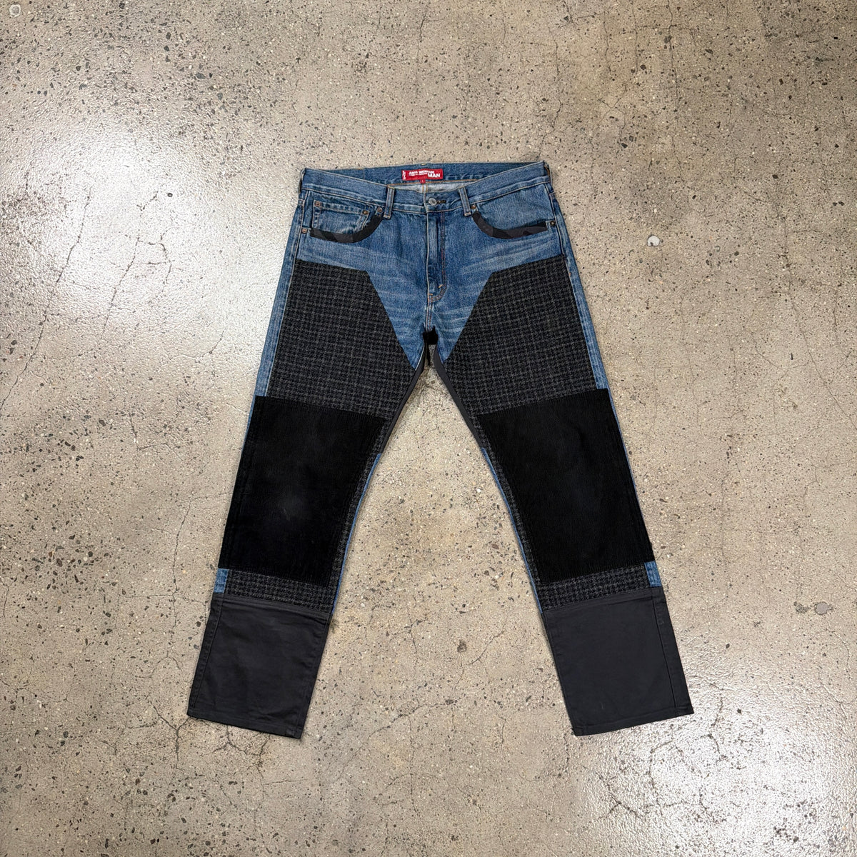 Junya Watanabe X Levi’s AW20 Patchwork Jeans