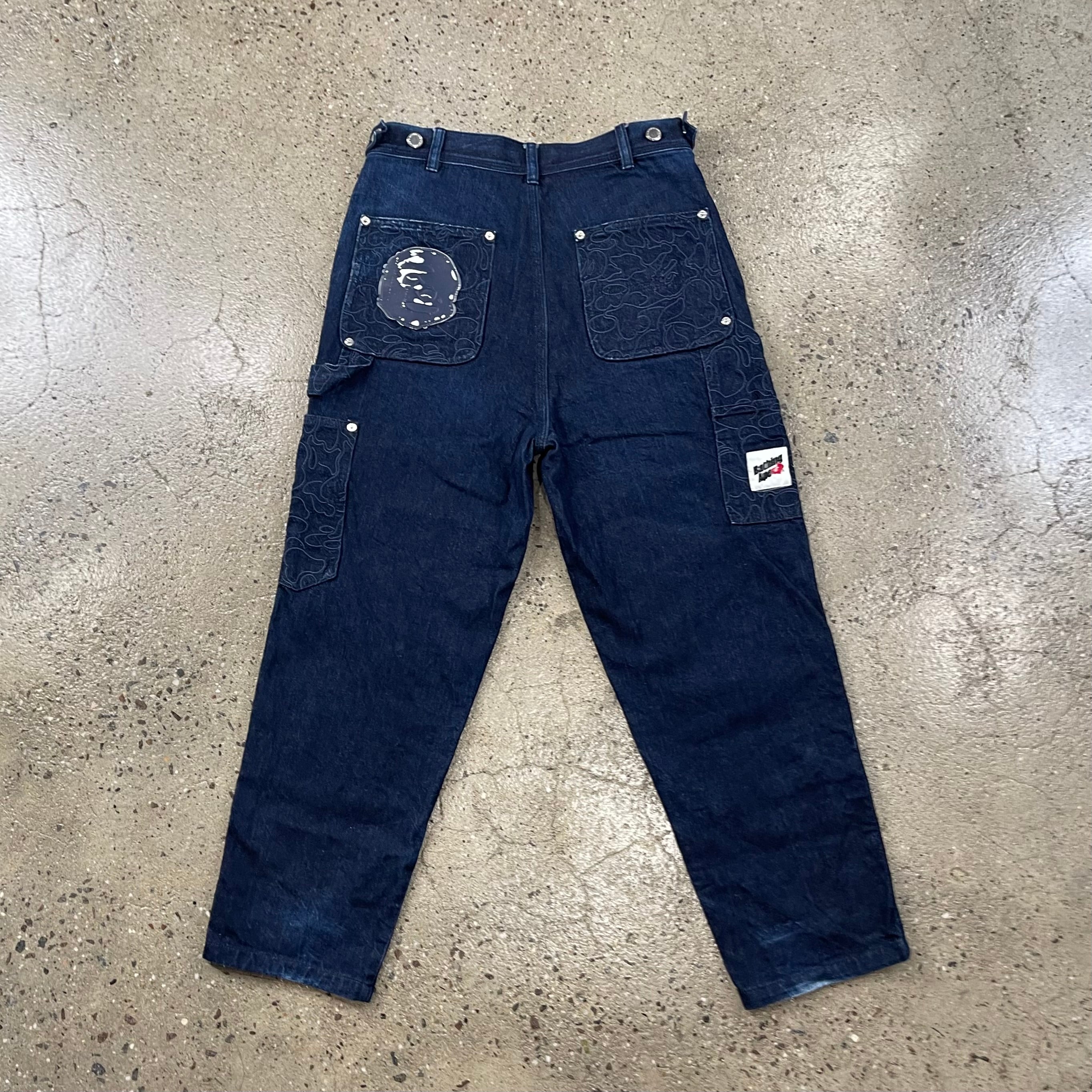 Bape Carpenter Denim Pants