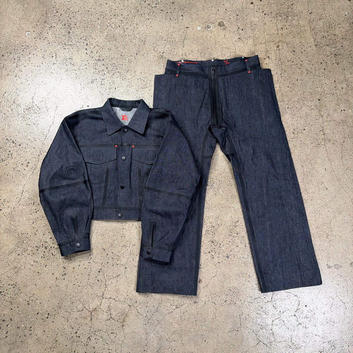 Walter Van Beirendonck X G Star Raw Denim Set