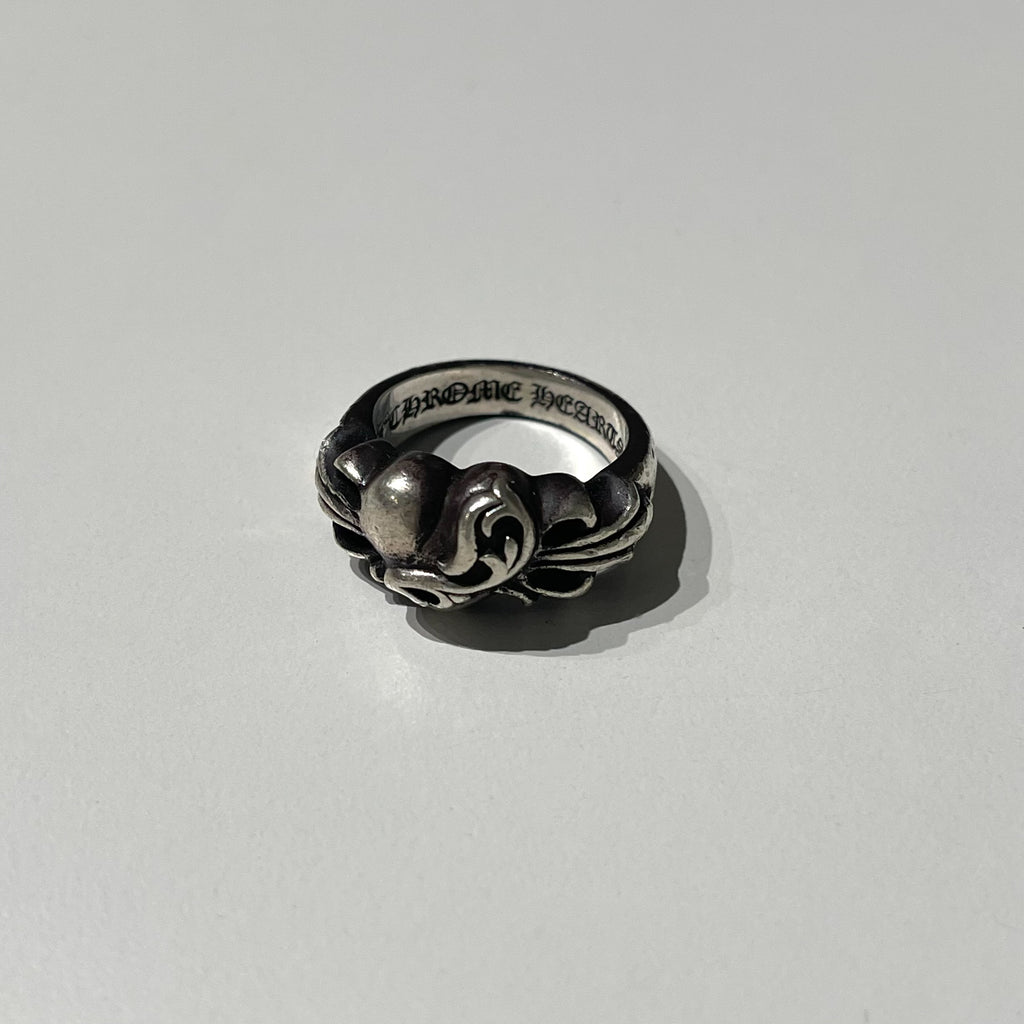 Chrome Hearts  Heart Fleur Ring