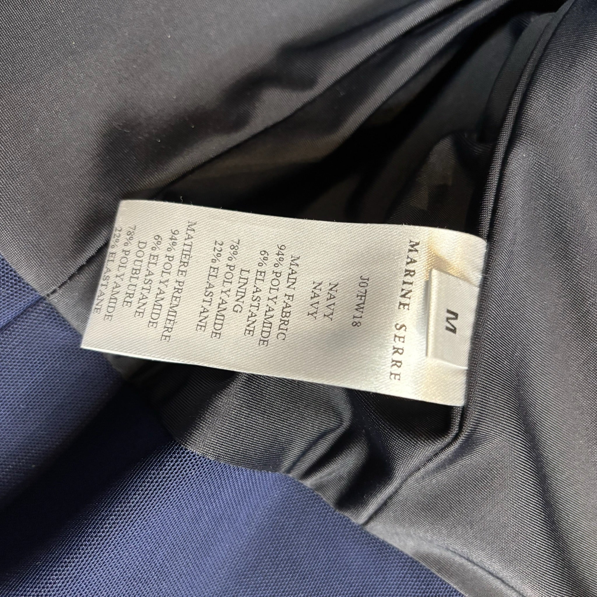 Marine Serre  First Show Look 2 Scuba Jacket